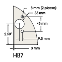 2.5in Pattern -HB7