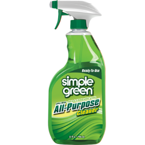 Clean and Degrease with Simple Green