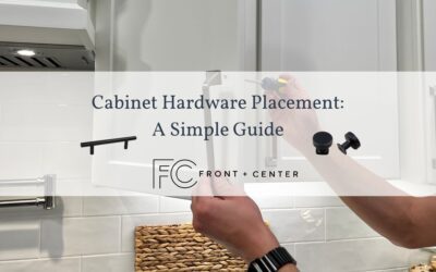 Where To Place Cabinet Hardware: Guide for Paneled & Slab Cabinet Doors